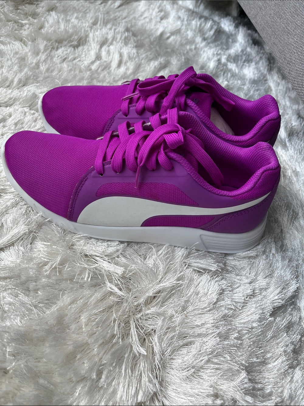 Puma ST Trainer Evo Women's Purple Cactus Flower-White Sneakers